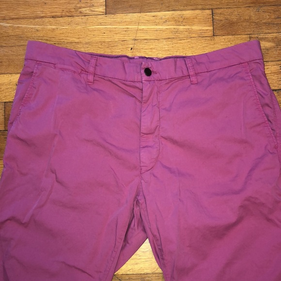 Mason’s London Chino Bermuda Shorts in Pink, size 36 - Picture 4 of 15